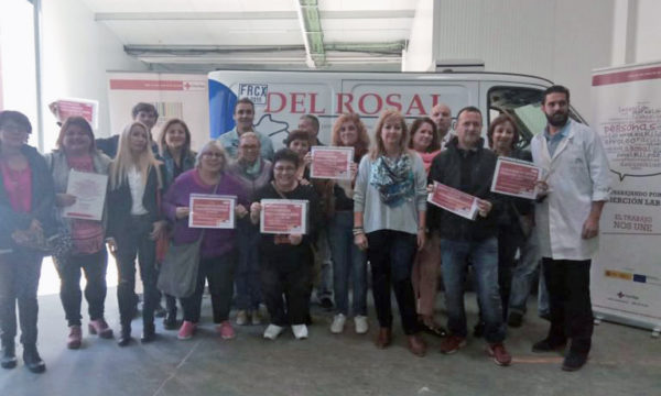 Panadería del Rosal Almería - reunión de prensa visitantes en panadería el rosal