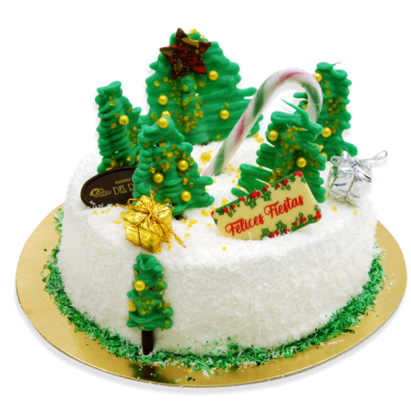 Tarta Navidad Lotus Choco